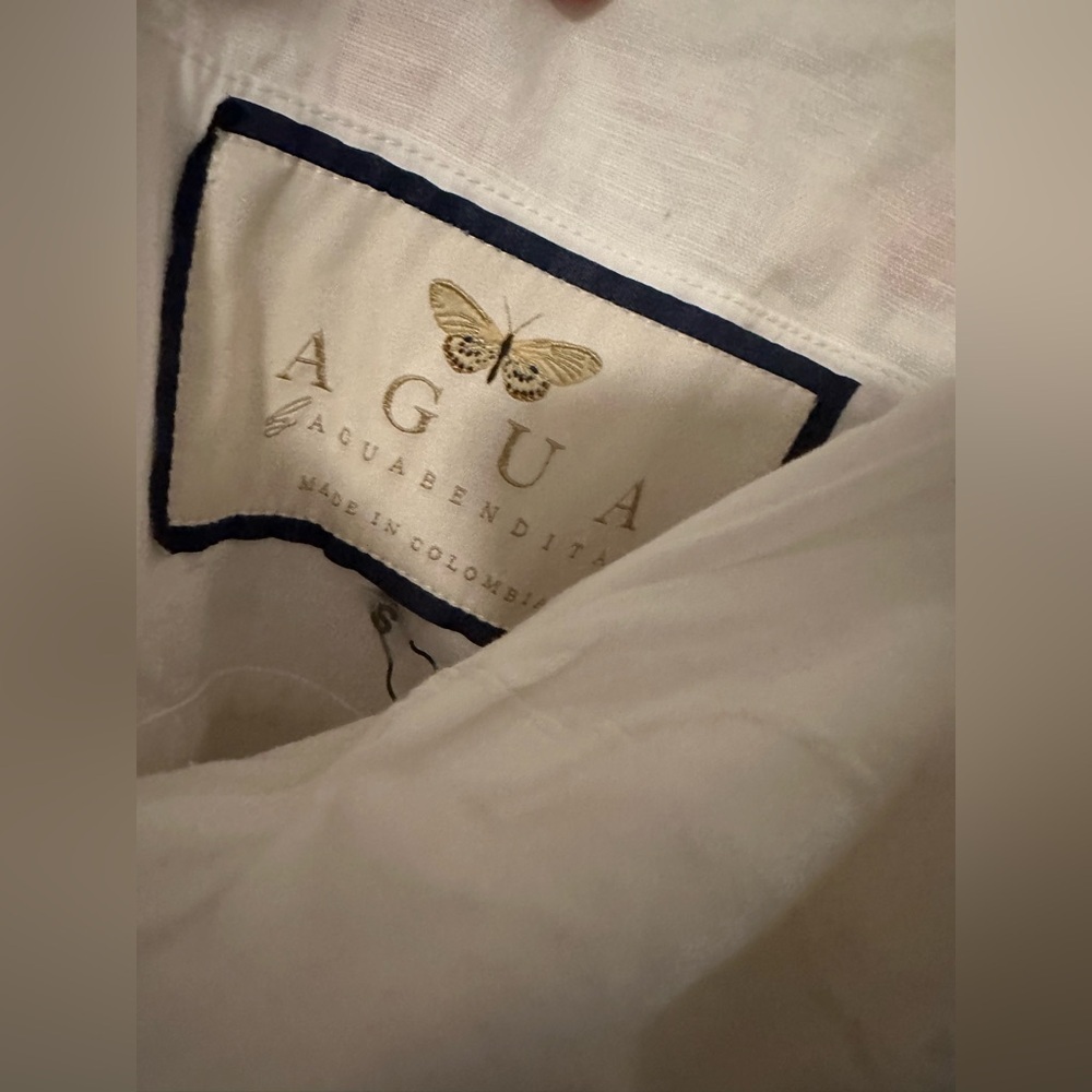 Very Rare AGUA BENDITA CEDRO MARGARITA IVORY MAXI DRESS Small - Picture 12 of 13